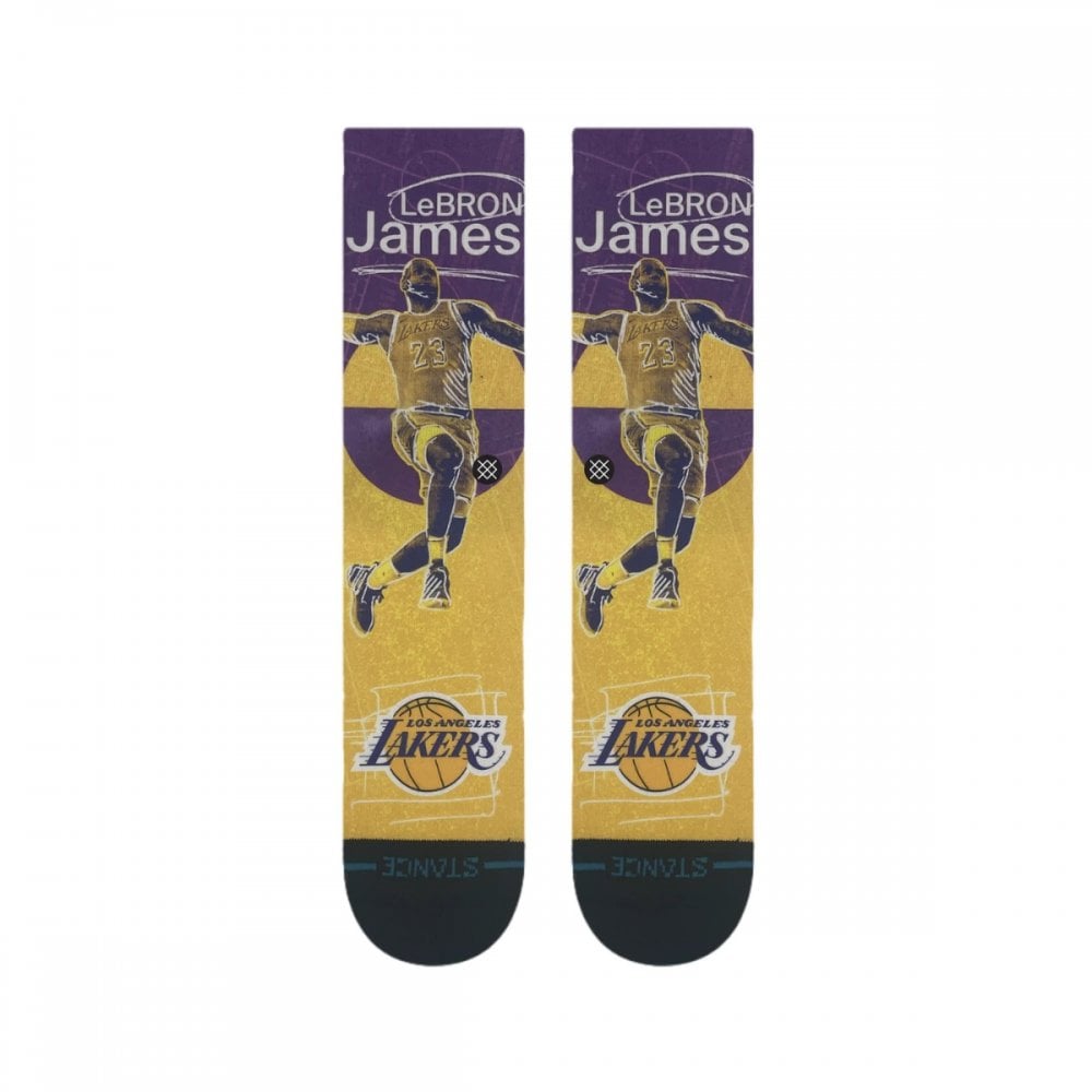 Stance Pasted Lebron Socks