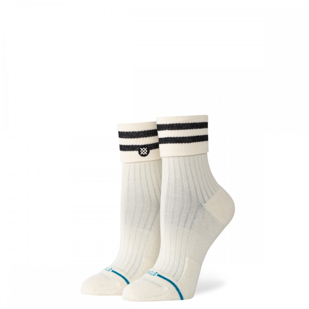 Stance Roll Cuff Quarter Socks