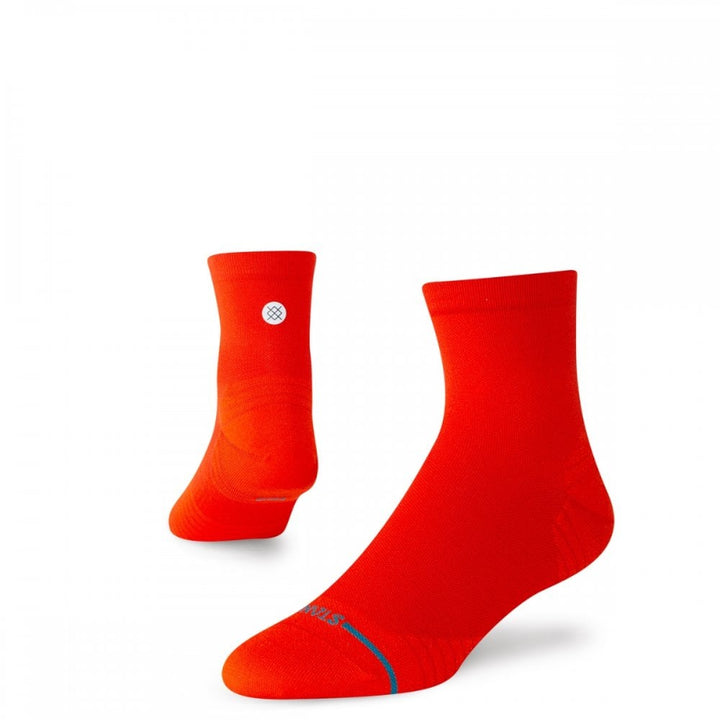 Stance Red Ultra Qtr Socks