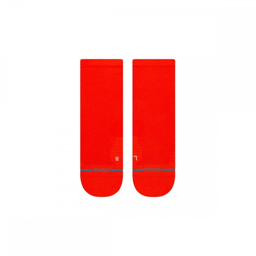 Stance Red Ultra Qtr Socks