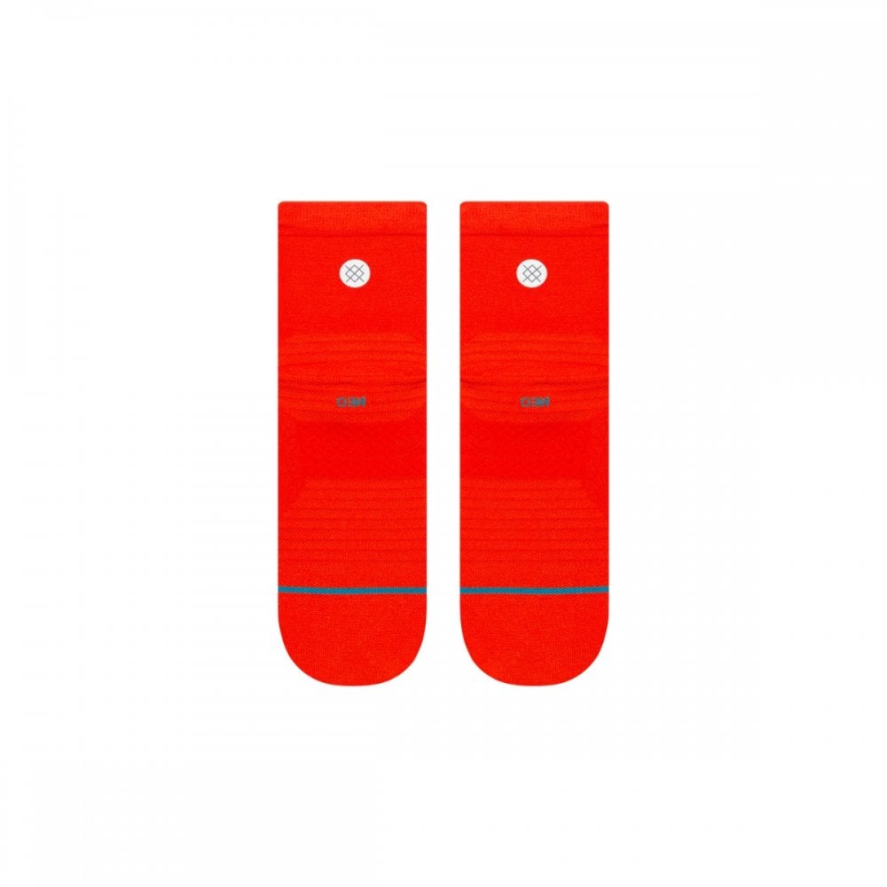Stance Red Ultra Qtr Socks