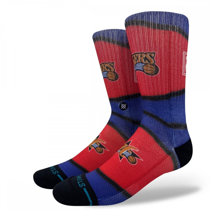 Stance Philadelphia 76ers Mini Ball HWC Socks