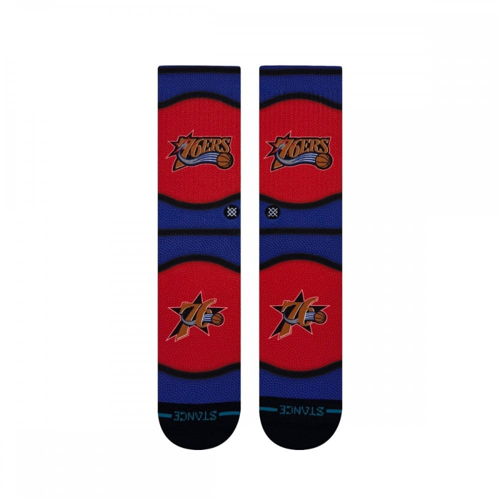 Stance Philadelphia 76ers Mini Ball HWC Socks