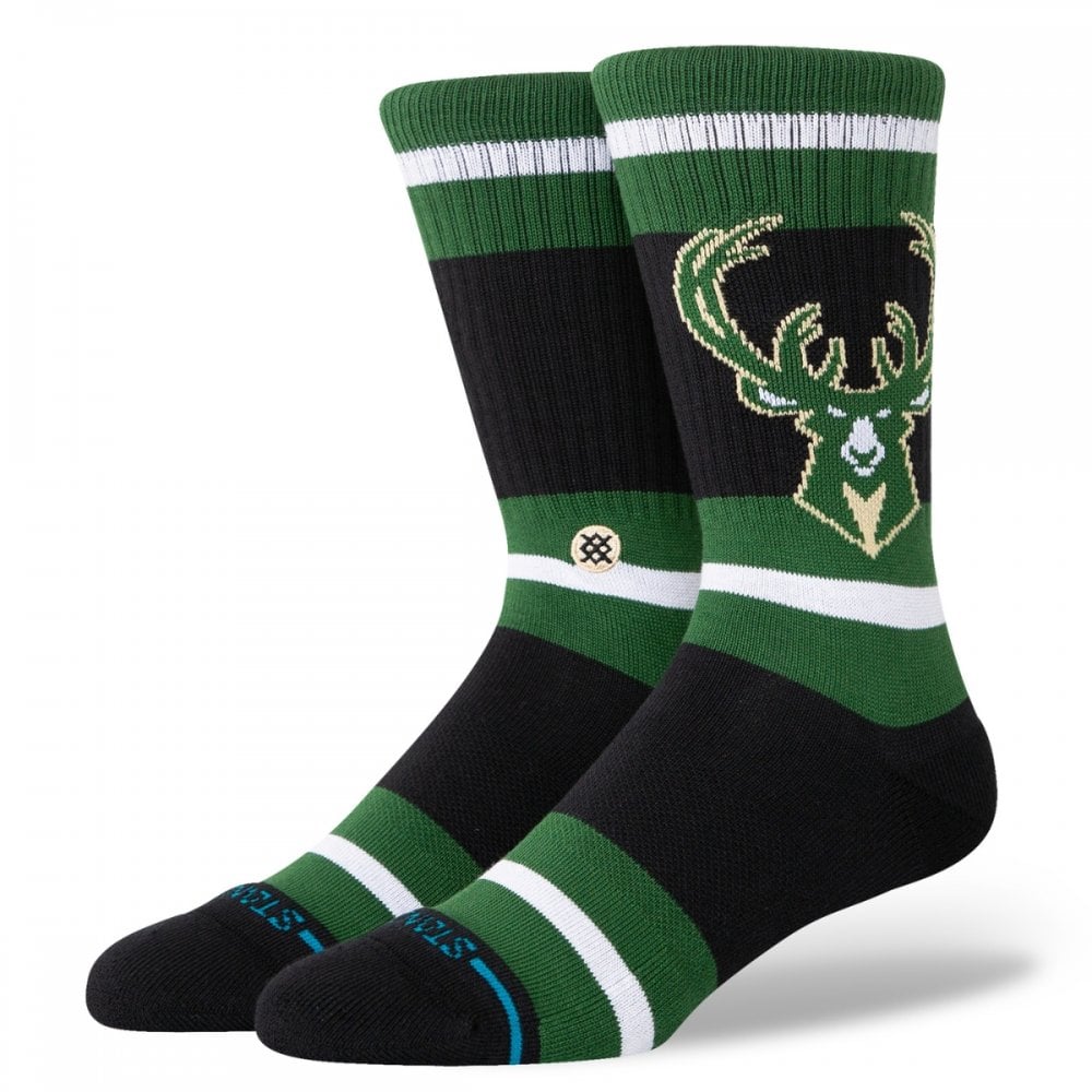 Stance Prep Milwaukee Bucks Socks