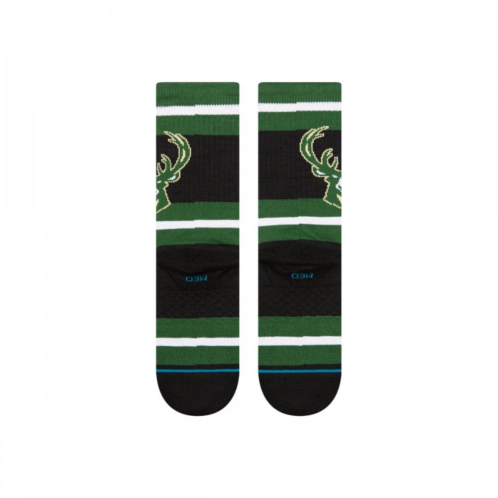 Stance Prep Milwaukee Bucks Socks