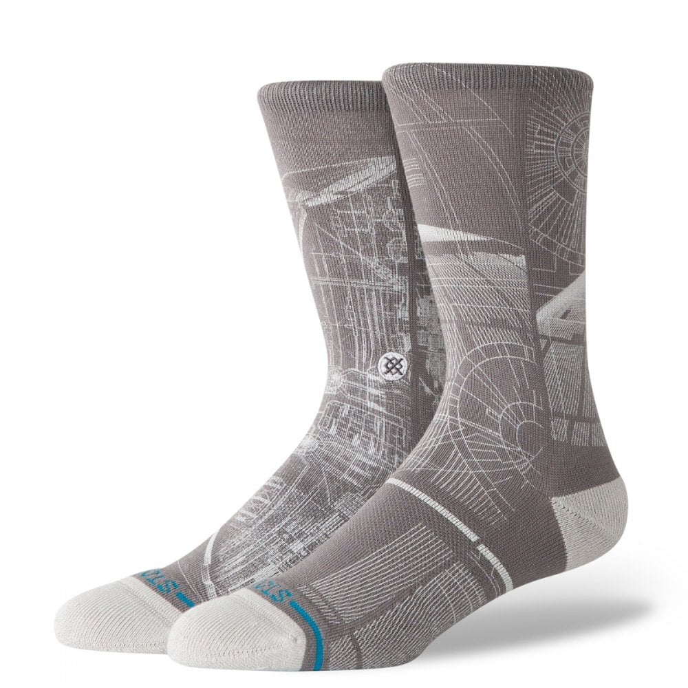 Stance Death Star Sw Crew Socks
