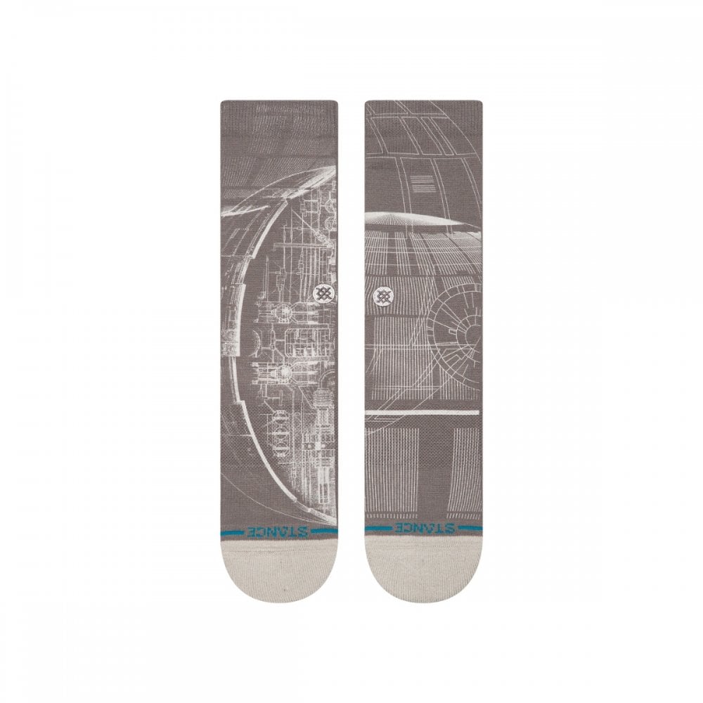 Stance Death Star Sw Crew Socks