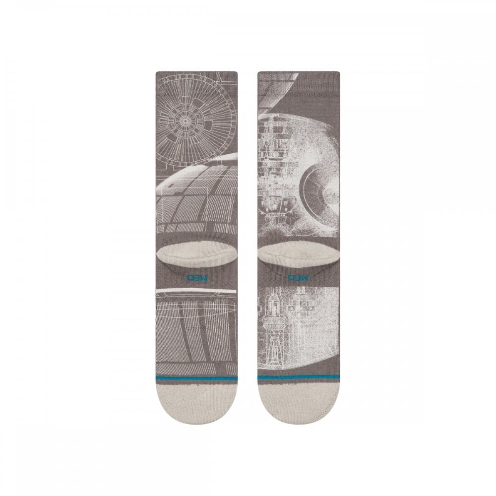 Stance Death Star Sw Crew Socks