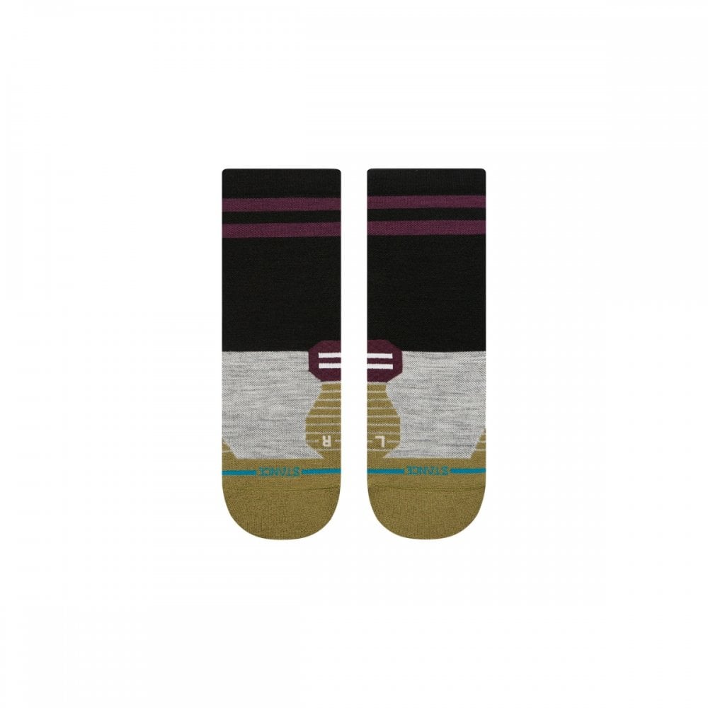 Stance Minimal Light Wool Quarter Socks