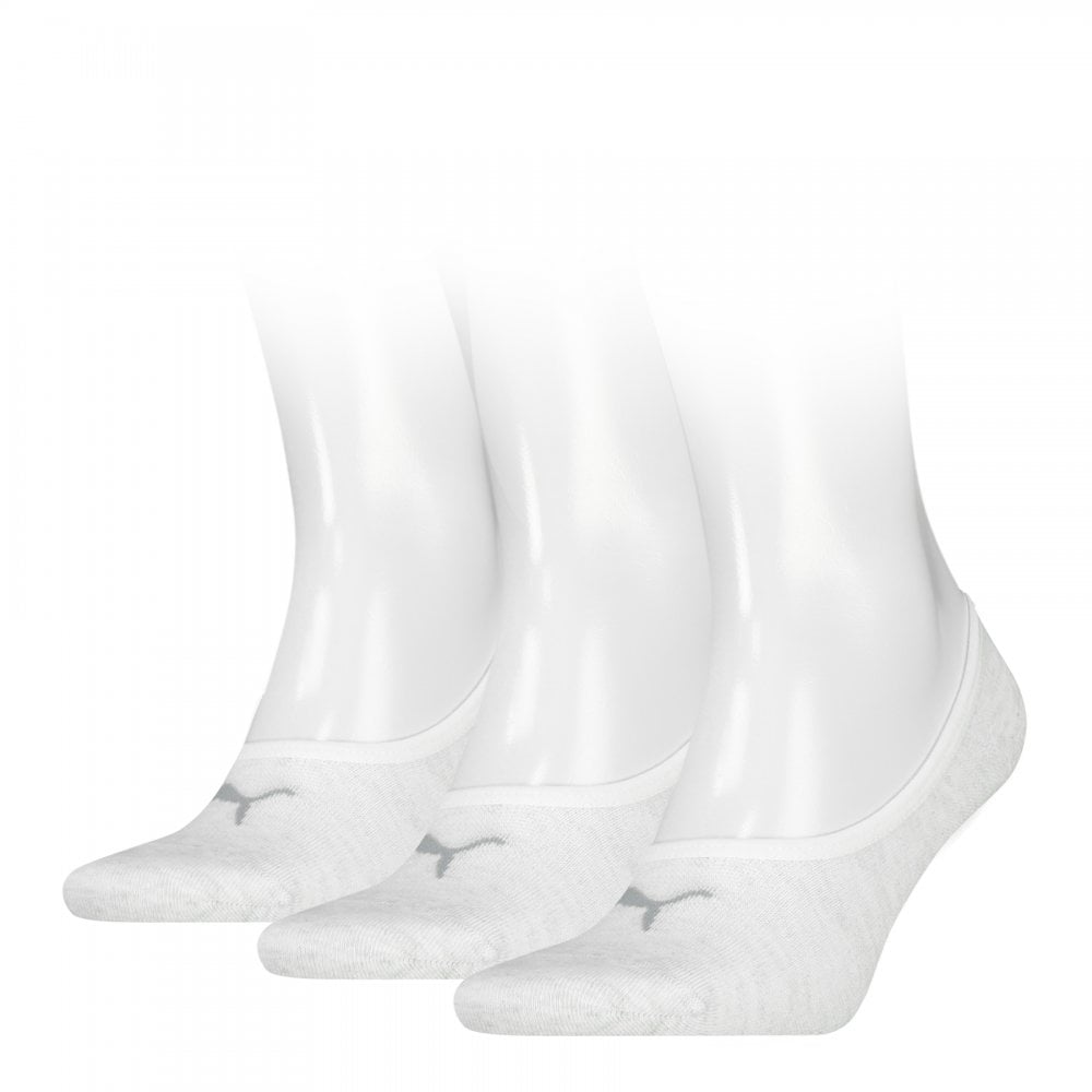 Puma Unisex Footie 3 Pack Socks