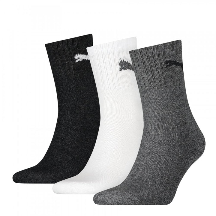 Puma Unisex Short Crew 3 Pack Socks