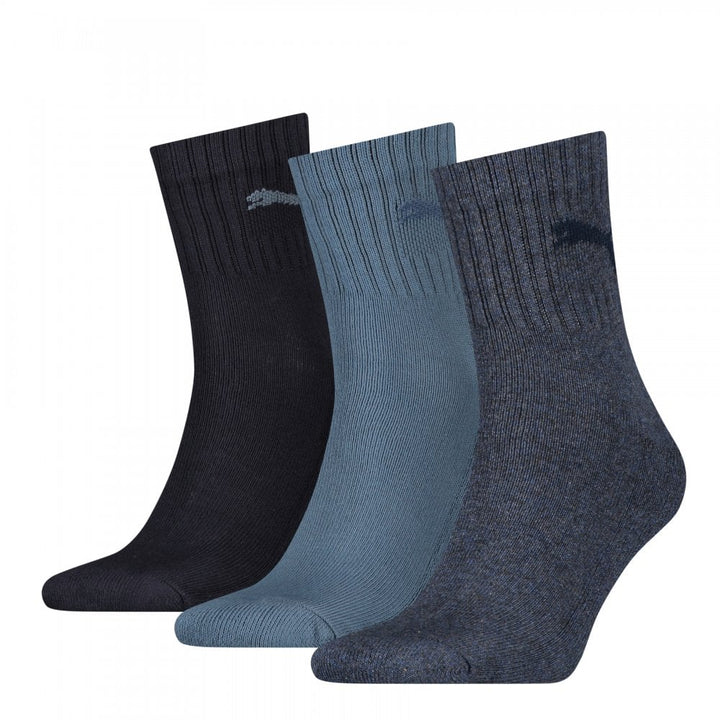 Puma Unisex Short Crew 3 Pack Socks