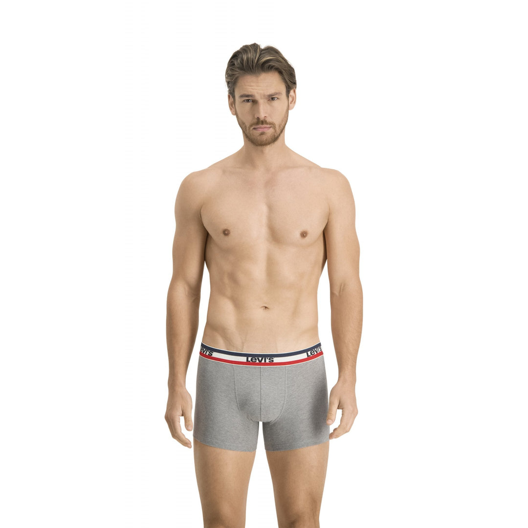 Levis Men Sportswear Logo Boxer Brief 3 Pack