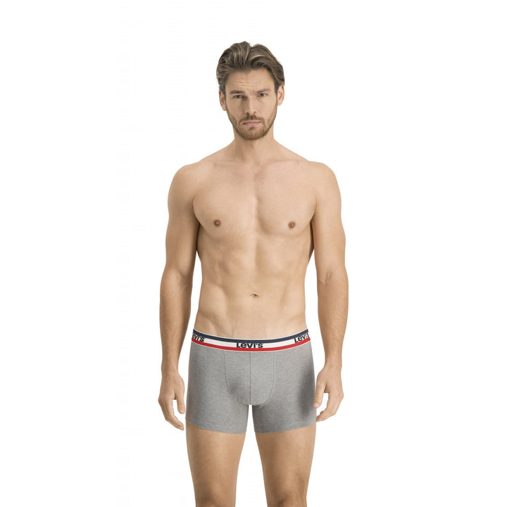 Levis Men Sportswear Logo Boxer Brief 3 Pack