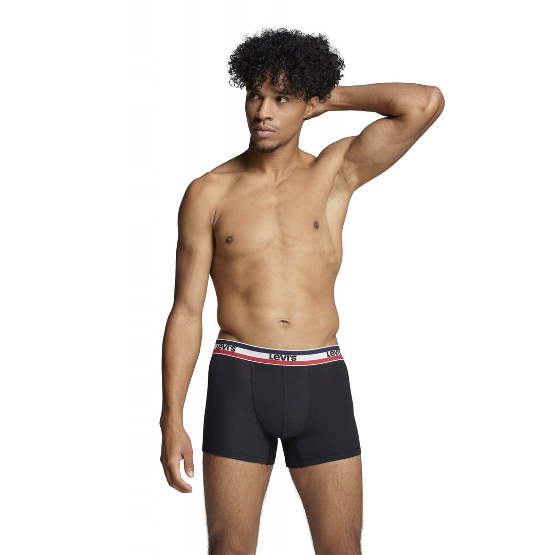 Levis Men Sportswear Logo Boxer Brief 3 Pack