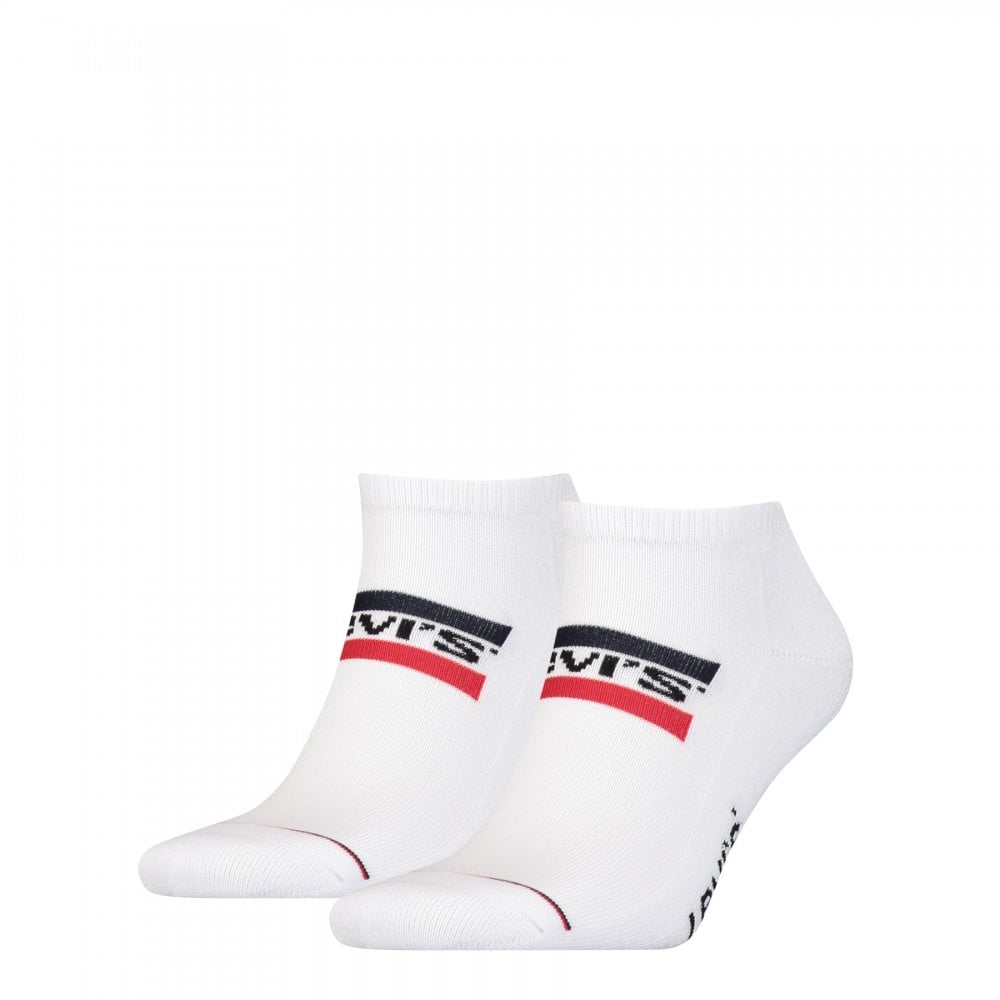Levis Low Cut Sportswear Logo 2 Pack Socks