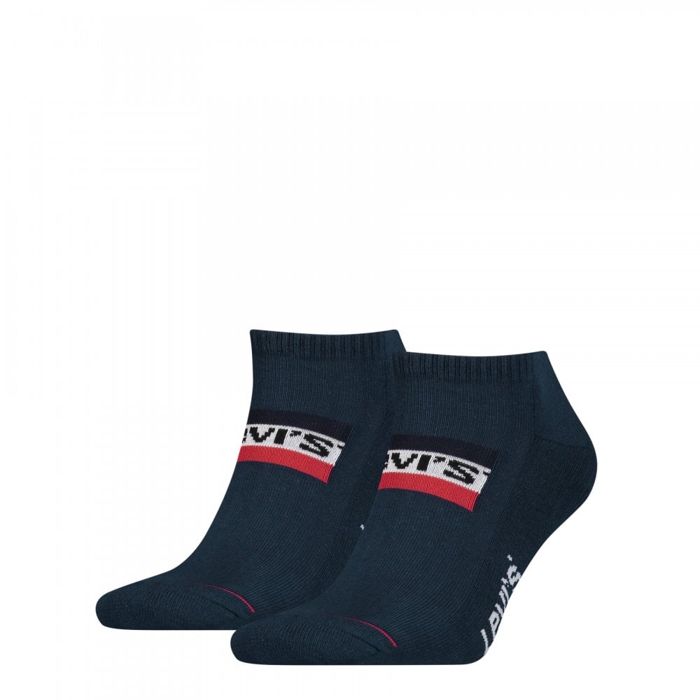 Levis Low Cut Sportswear Logo 2 Pack Socks