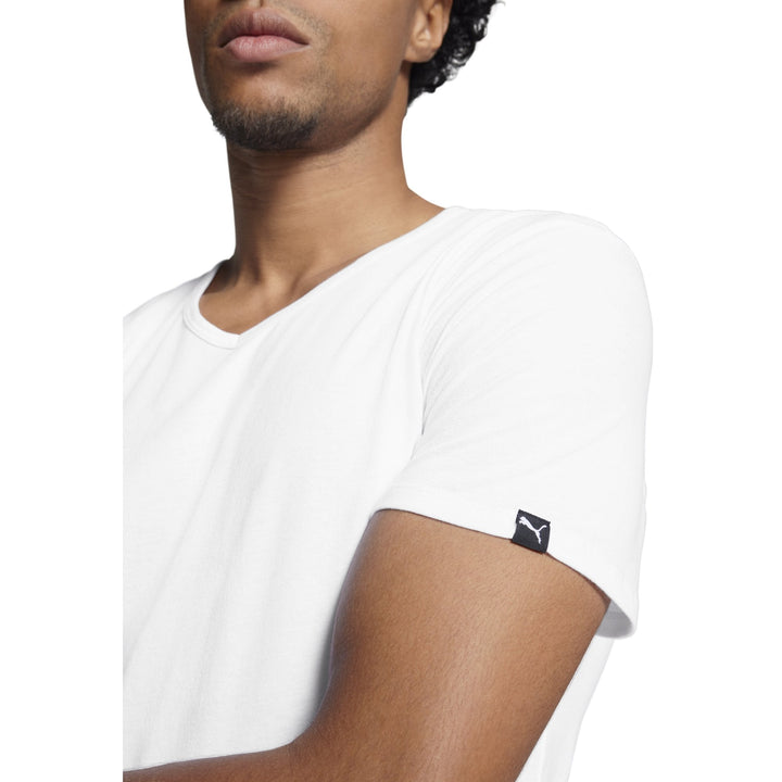 Puma Basic 2 Pack V-Neck Tee