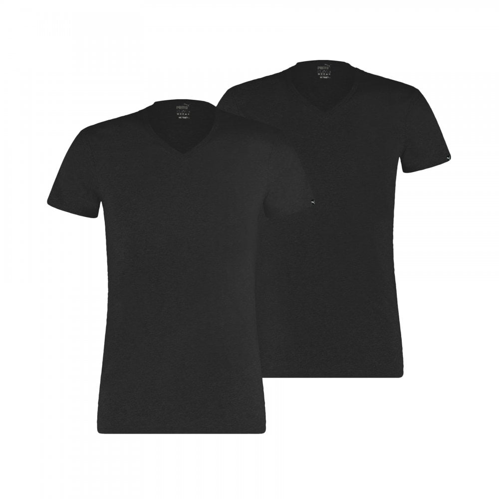 Puma Basic 2 Pack V-Neck Tee