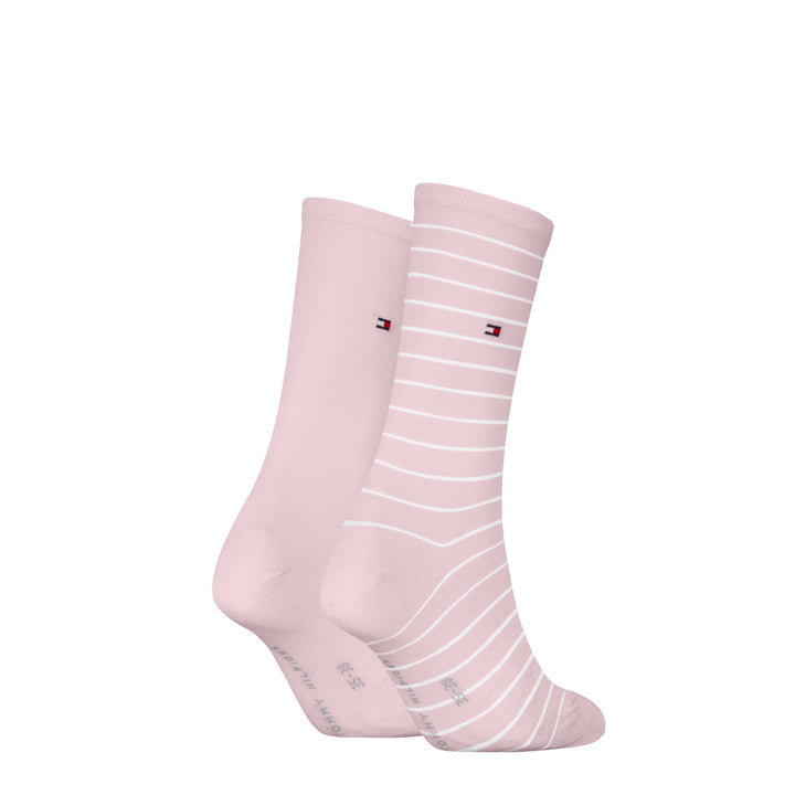 Tommy Hilfiger Women 2 Pack Small Stripe Socks