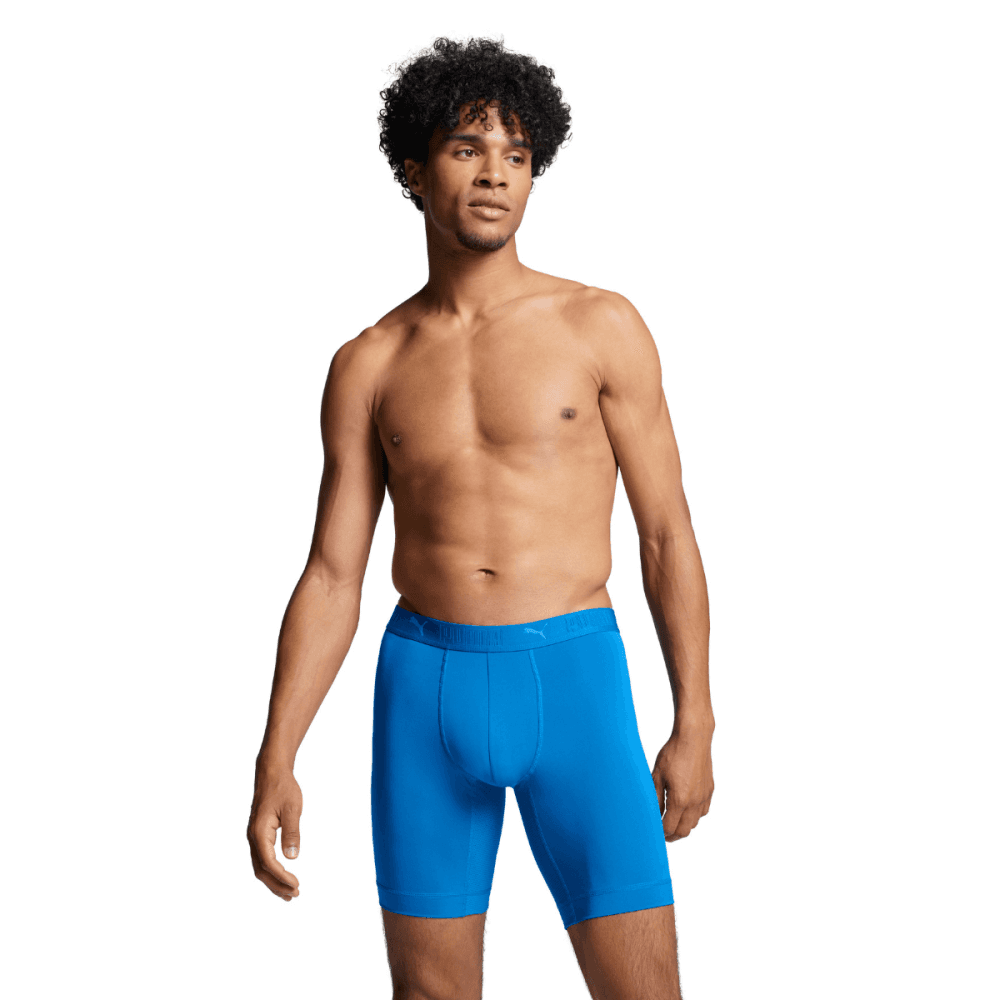Puma Men Sport Microfiber Long Boxers 2 Pack