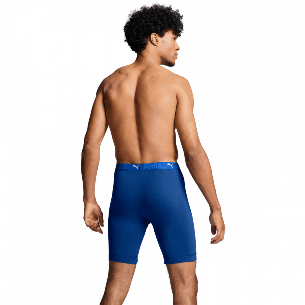 Puma Men Sport Cotton Long Boxers 2 Pack