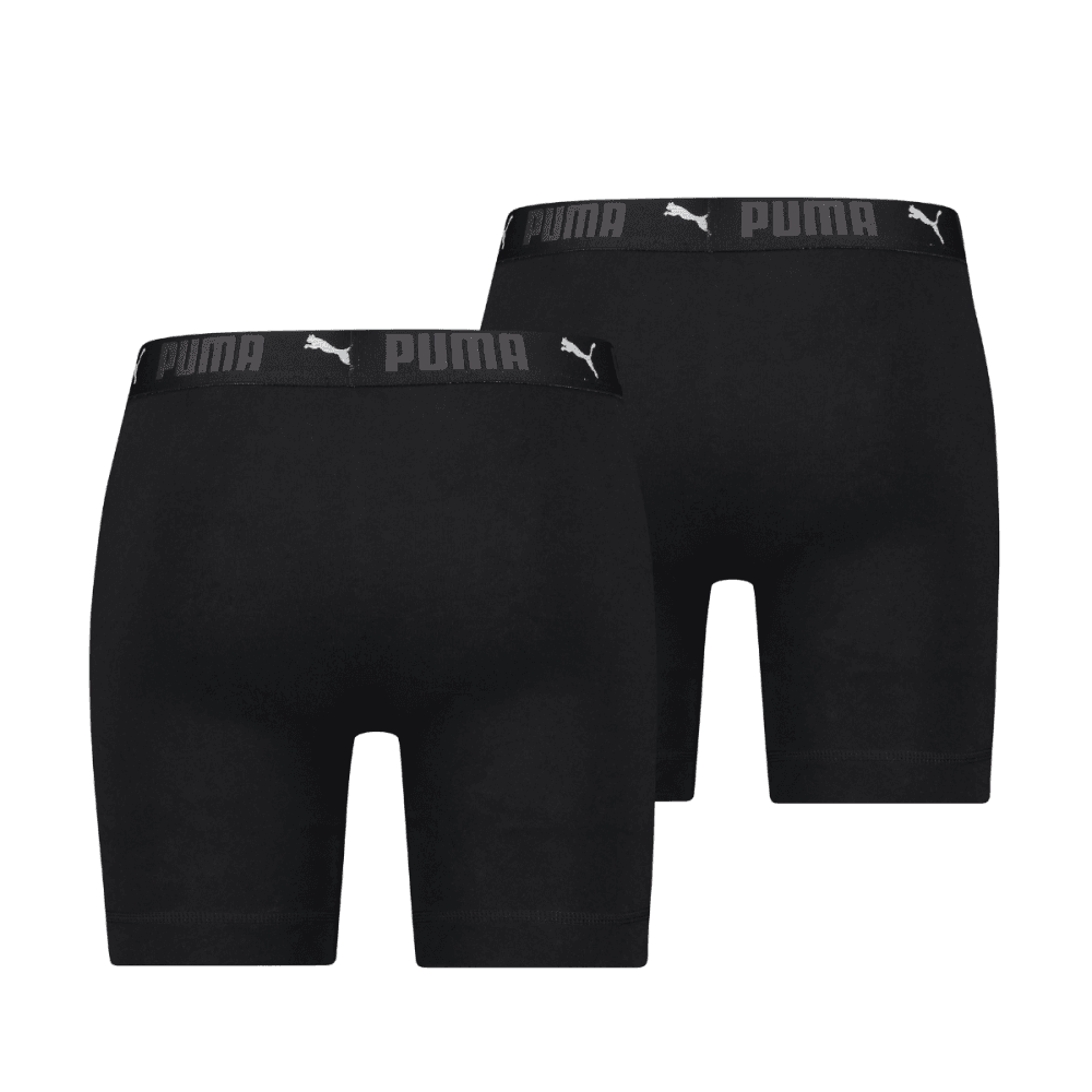 Puma Men Sport Cotton Long Boxers 2 Pack