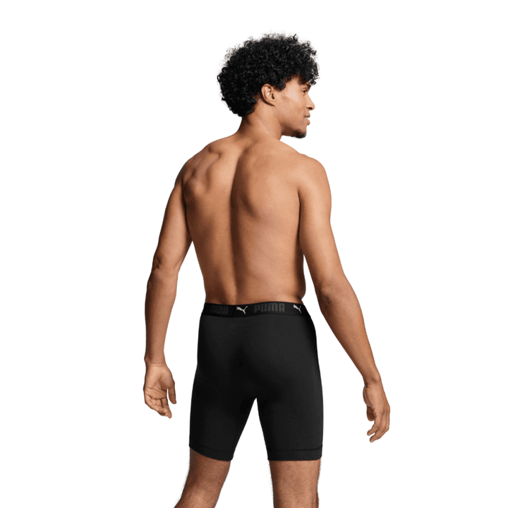 Puma Men Sport Cotton Long Boxers 2 Pack