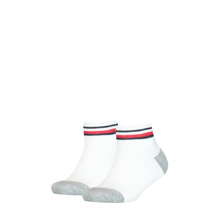 Tommy Hilfiger Kids Iconic Sports Quarter 2 Pack Socks