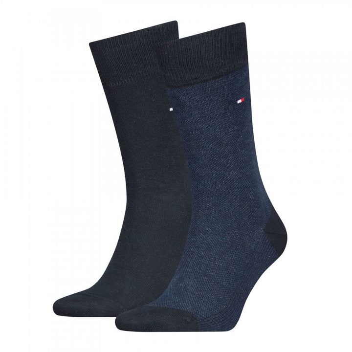 Tommy Hilfiger Men 2 Pack Birdseye Socks