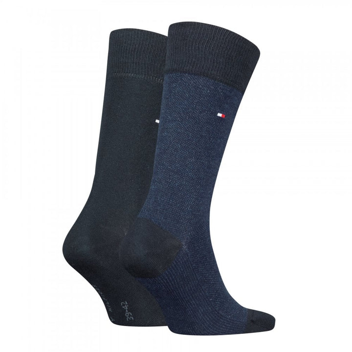 Tommy Hilfiger Men 2 Pack Birdseye Socks