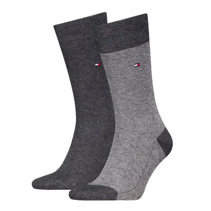 Tommy Hilfiger Men 2 Pack Birdseye Socks