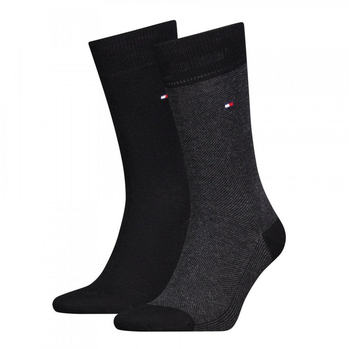 Tommy Hilfiger Men 2 Pack Birdseye Socks