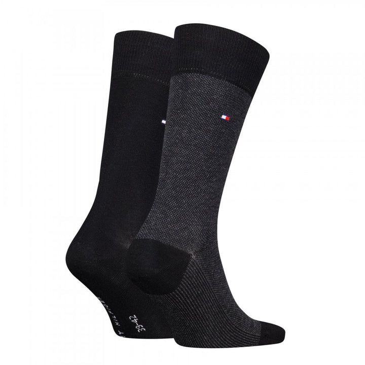 Tommy Hilfiger Men 2 Pack Birdseye Socks