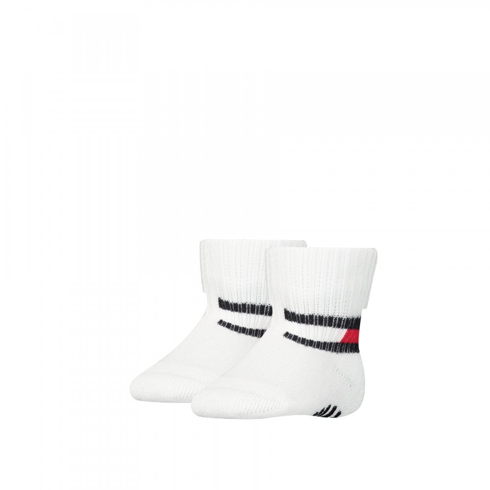 Tommy Hilfiger Baby Sock 2 Pack Flag Sock Socks