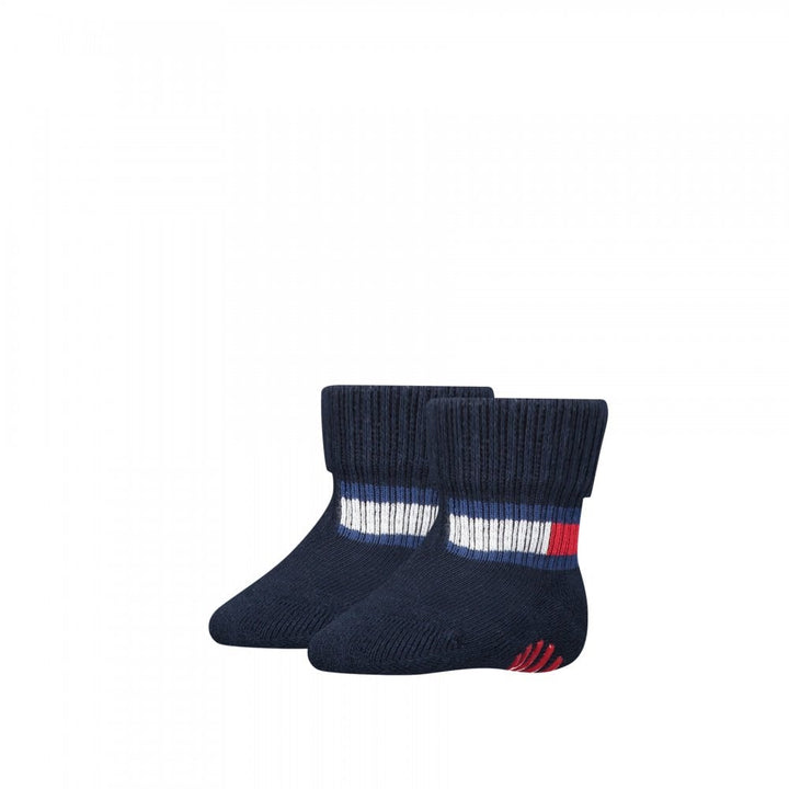 Tommy Hilfiger Baby Sock 2 Pack Flag Sock Socks