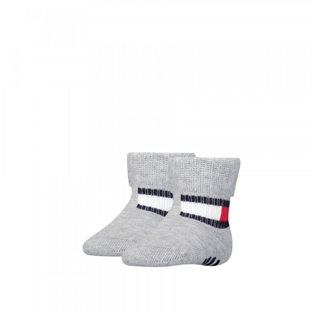 Tommy Hilfiger Baby Sock 2 Pack Flag Sock Socks