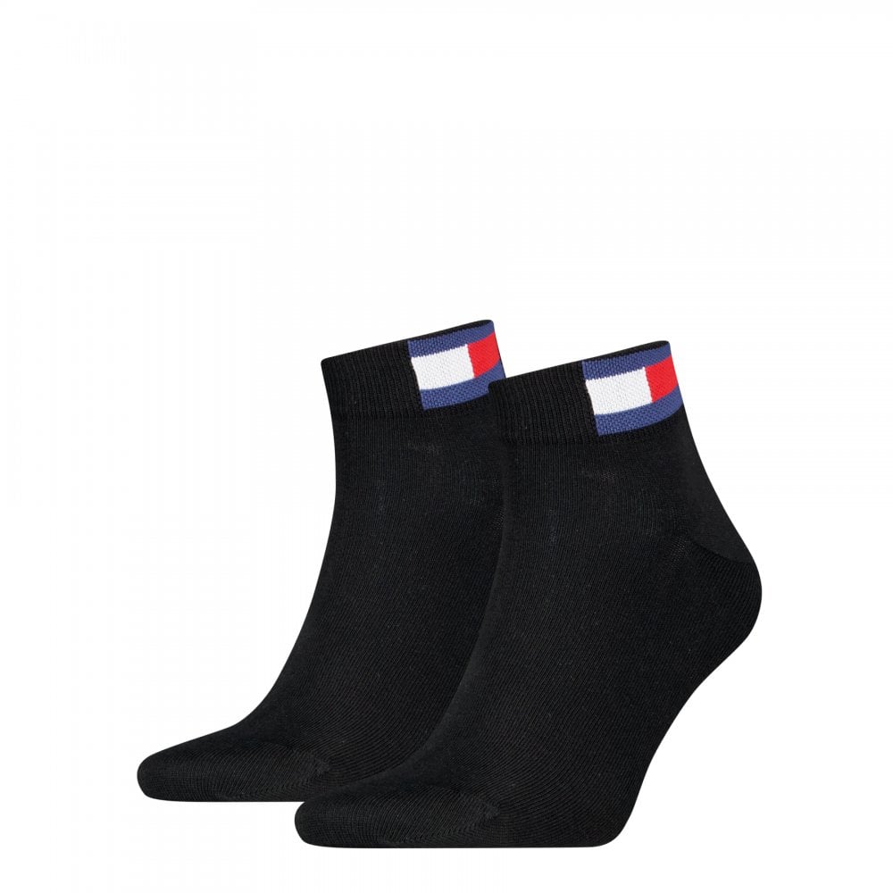 Tommy Hilfiger Tj Quarter 2 Pack Flag Socks