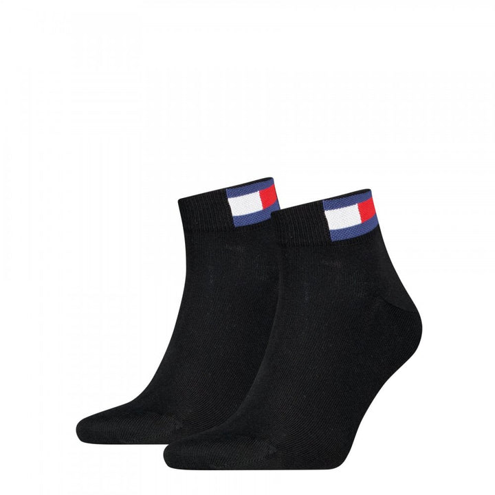 Tommy Hilfiger Tj Quarter 2 Pack Flag Socks