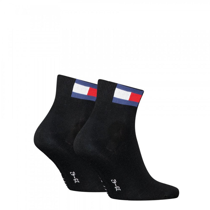 Tommy Hilfiger Tj Quarter 2 Pack Flag Socks