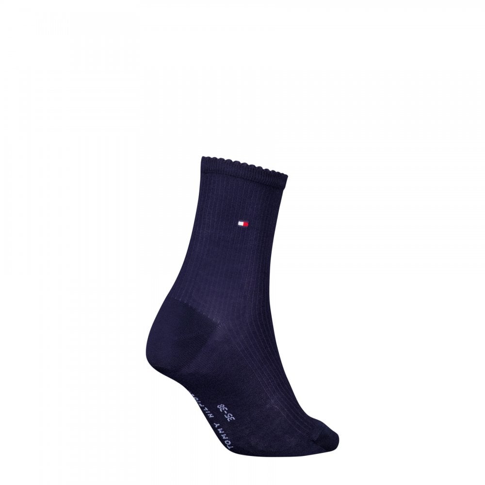 Tommy Hilfiger Women Short Premium Rib Socks