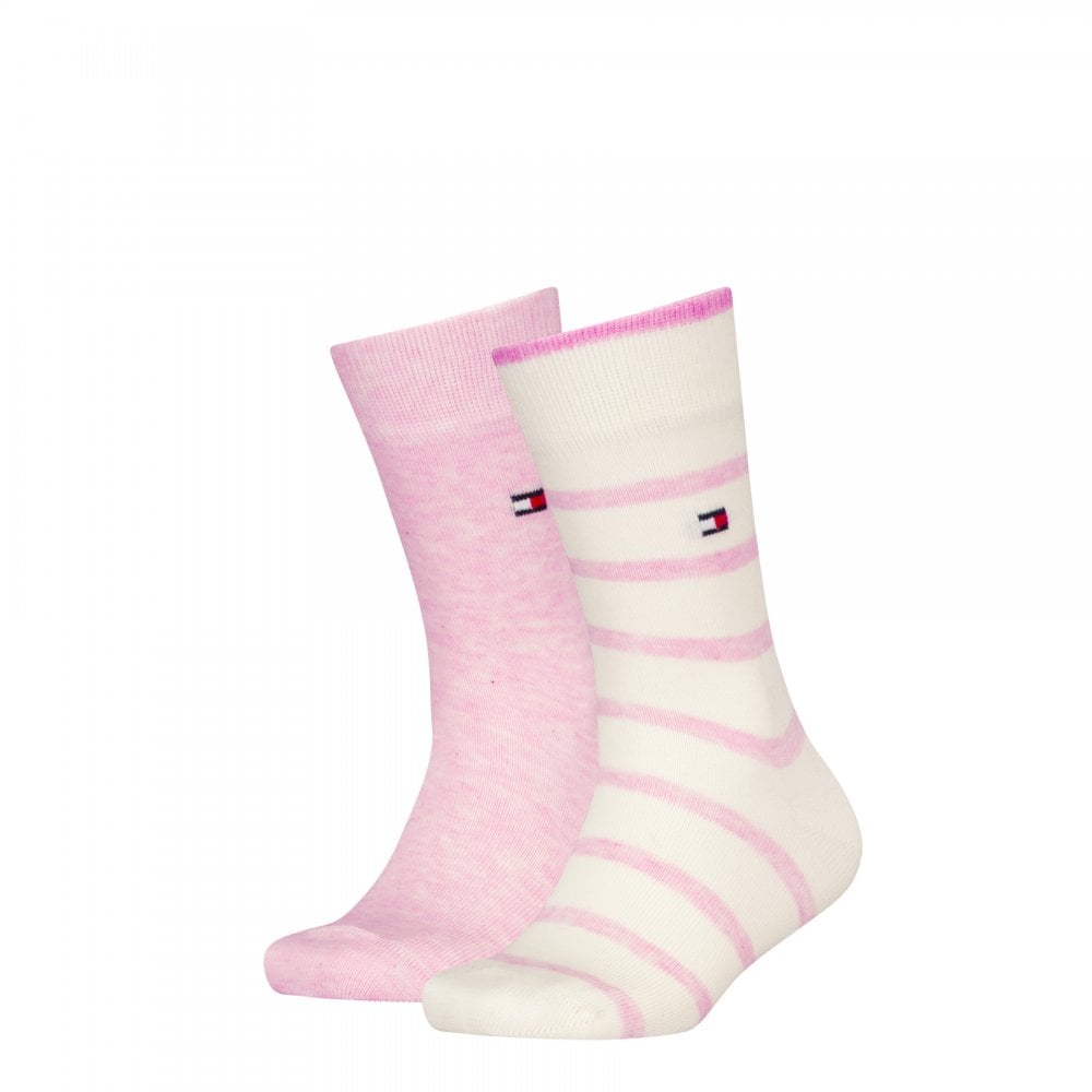 Tommy Hilfiger Kids 2 Pack Breton Stripe Socks