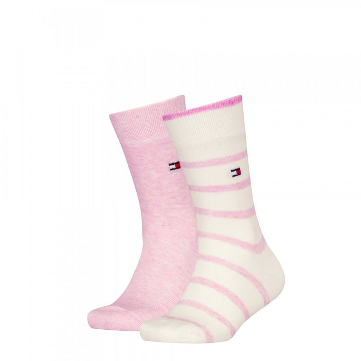 Tommy Hilfiger Kids 2 Pack Breton Stripe Socks