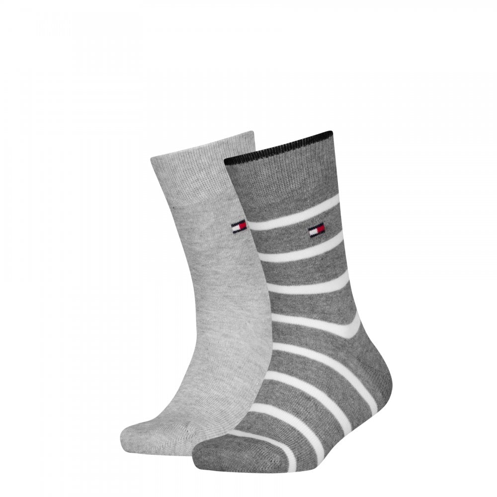 Tommy Hilfiger Kids 2 Pack Breton Stripe Socks