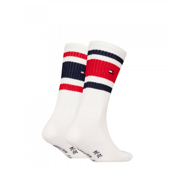 Tommy Hilfiger Kids 2 Pack Sport Stripe Socks