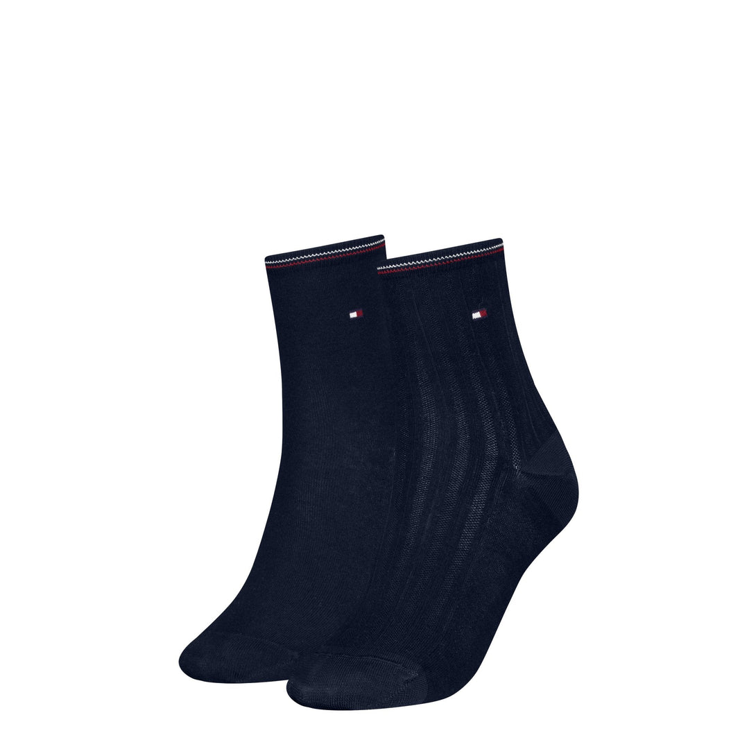 Tommy Hilfiger Women Short 2 Pack Shine Socks
