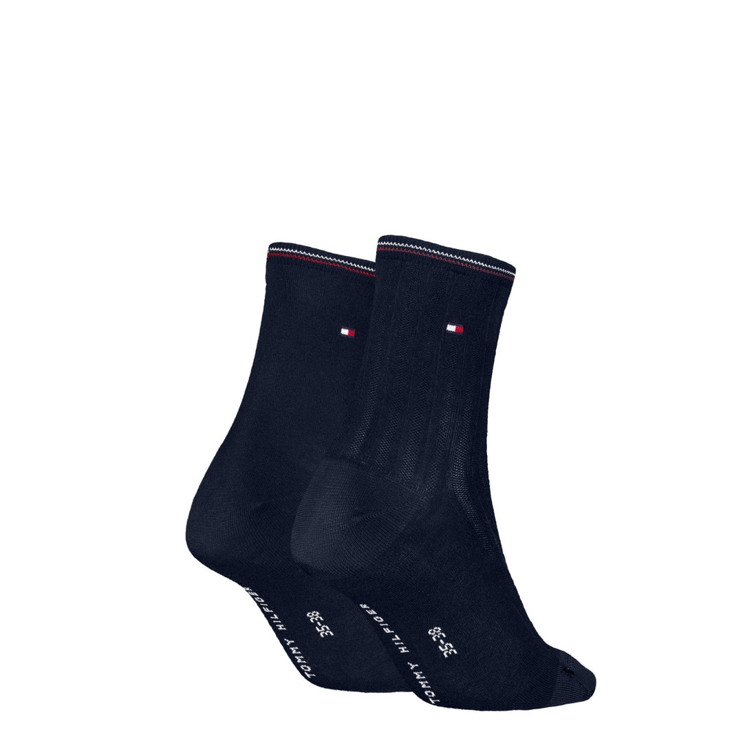 Tommy Hilfiger Women Short 2 Pack Shine Socks