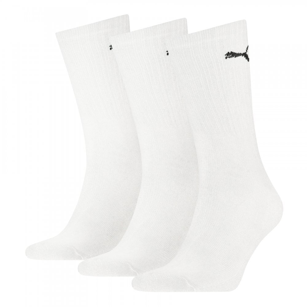 Puma Unisex Light Crew 3 Pack Socks