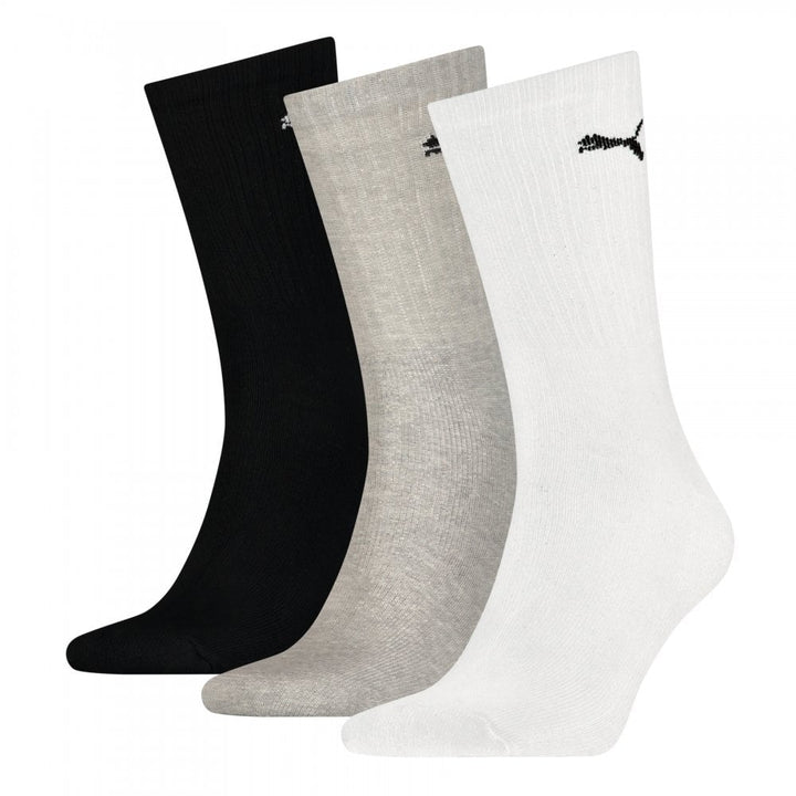 Puma Unisex Light Crew 3 Pack Socks