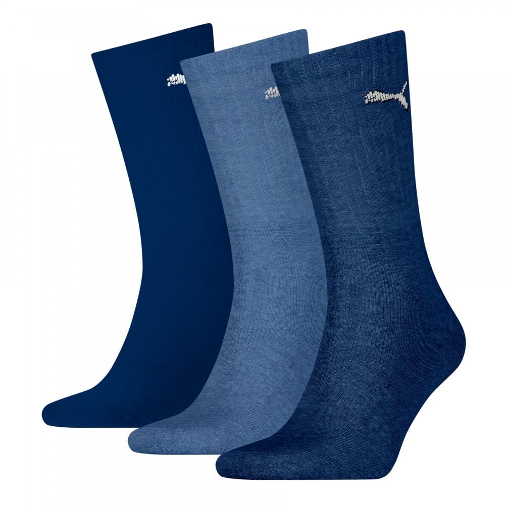 Puma Unisex Light Crew 3 Pack Socks